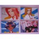 UTENA fillette revolutionnaire set 4 lamicard Original Japan Laminated Card Saito